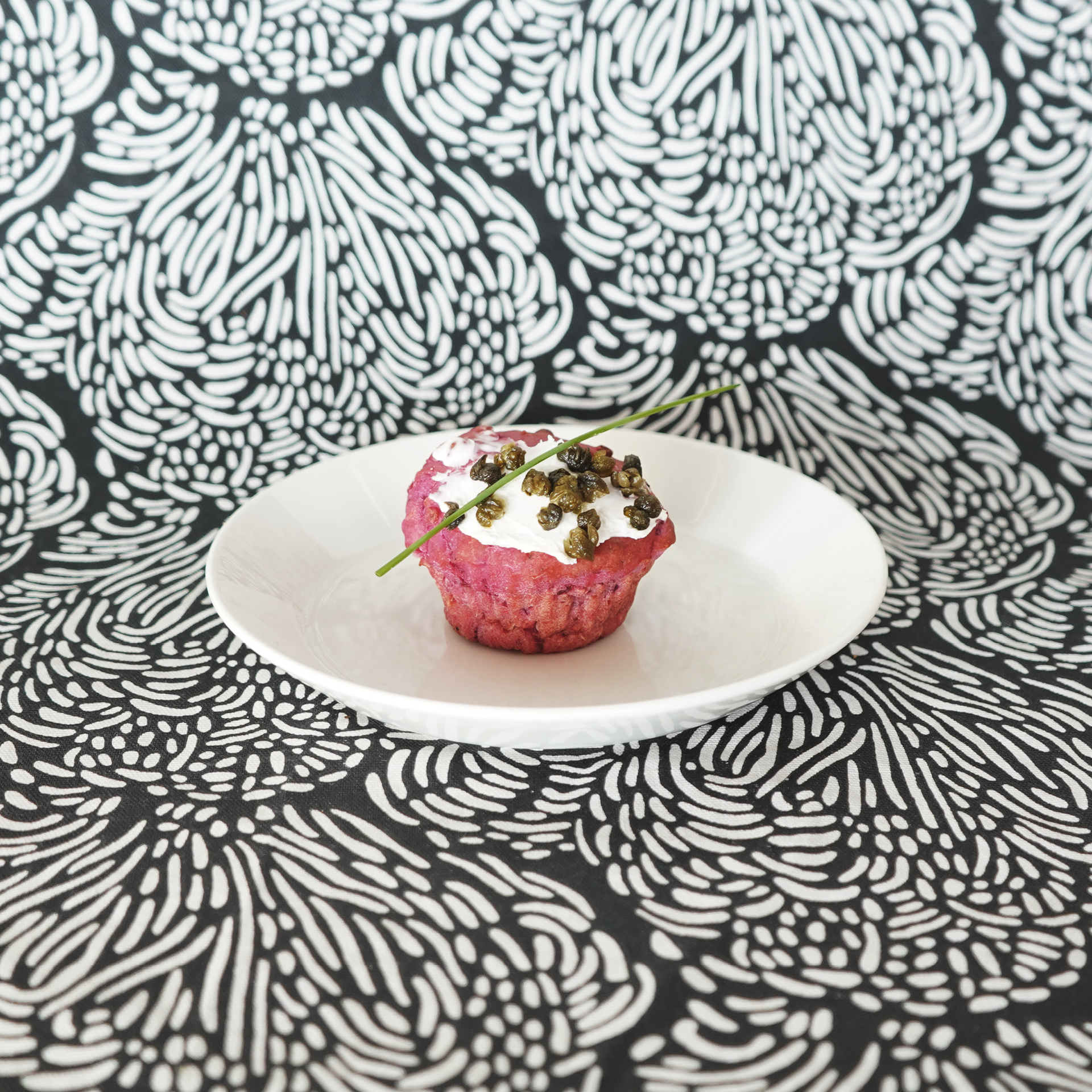Punajuuri-yrttimuffini (VEG, G)